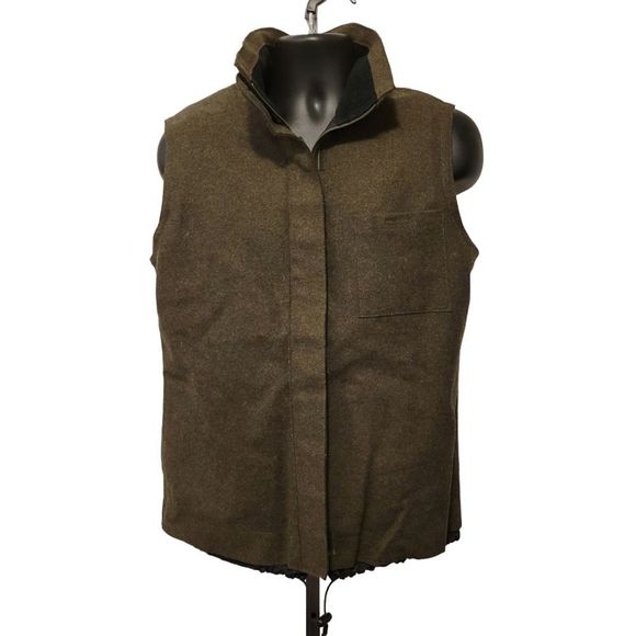 United Colors Of Benetton Other - Vintage Y2K United Colors of Benetton Dark Green 80%Wool Vest Jacket Size: M